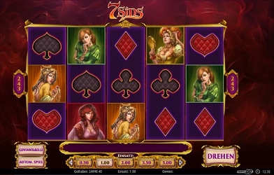 7 Sins Online-Slot-Gameplay