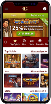 Handy Casno im CasinoClub