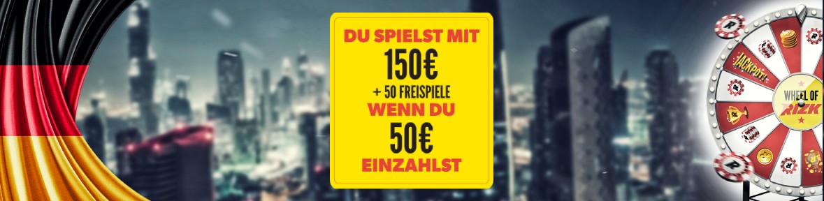 Casino Willkommensbonus nach Rizk Casino