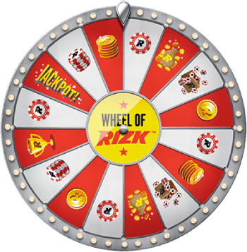 Dreh am Wheel of Rizk